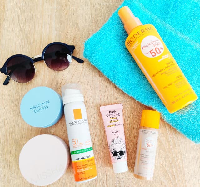 La Roche-Posay Anthelios SPF 50 Invisible Face Mist Anti-Shine review photo by ElizaSunny