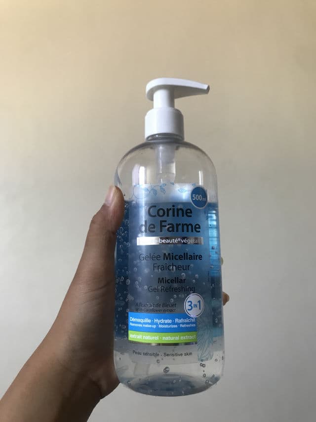 Corine de Farme Micellar Gel Refreshing review photo by Elsaabdilla