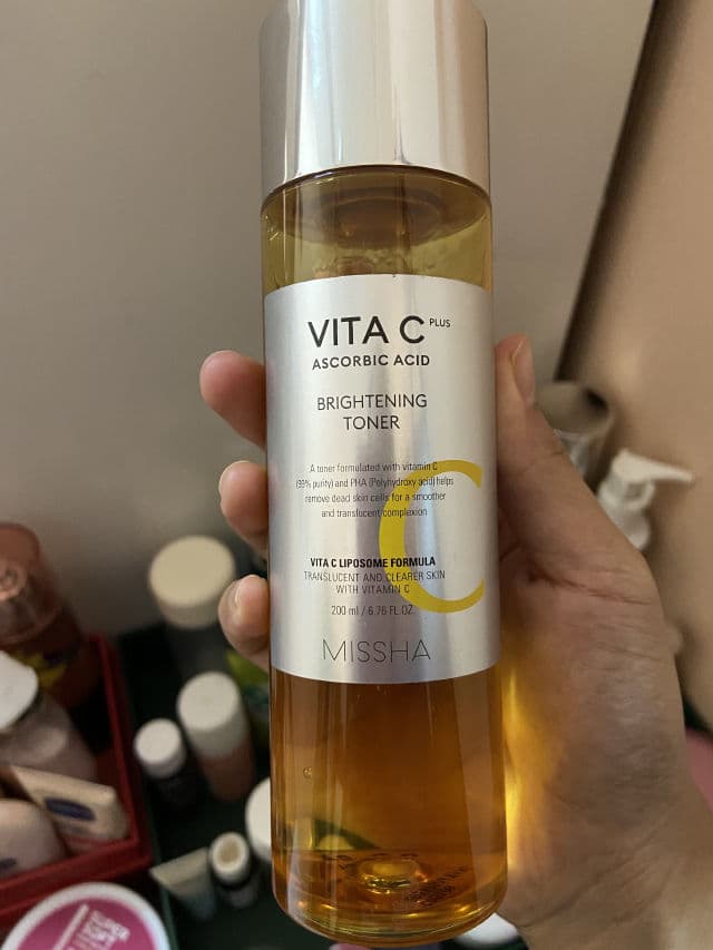 MISSHA Vita C Plus Ascorbic Acid Brightening Toner review photo by Estellalyra