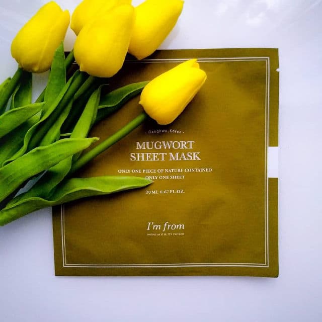 I'M FROM Mugwort Sheet Mask review photo by Evgeniya