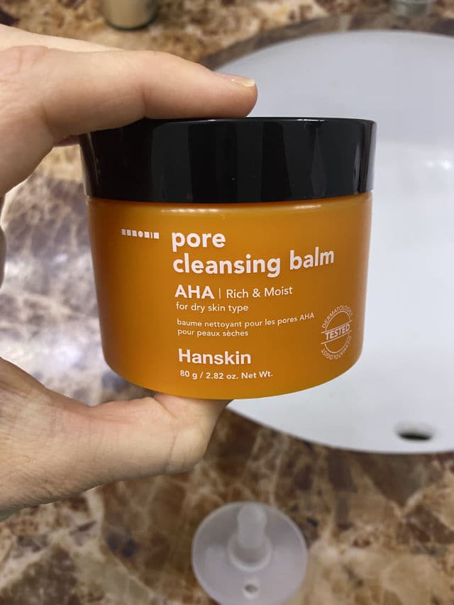 HANSKIN Pore Cleansing Balm - AHA review photo by FaithM