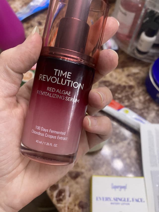 MISSHA Time Revolution Red Algae Revitalizing Serum review photo by FaithM