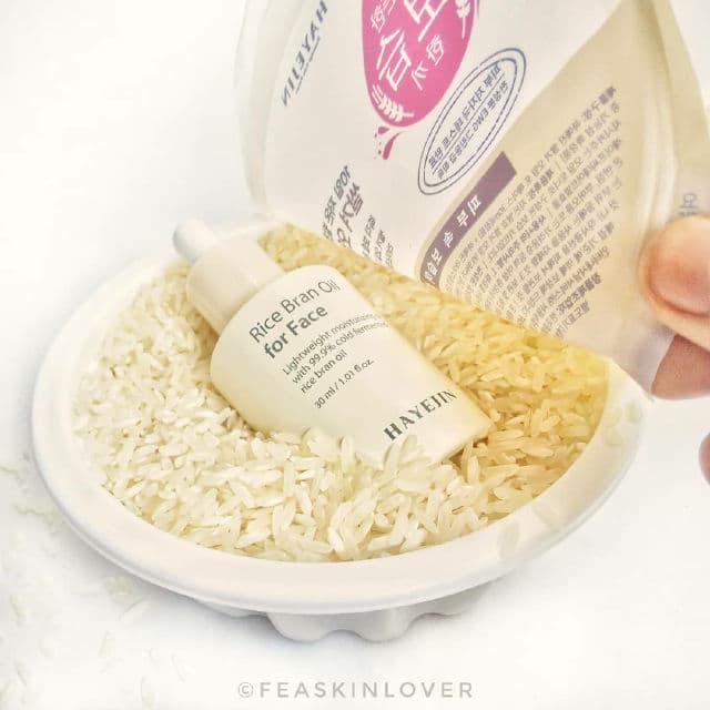 HAYEJIN Rice Bran Oil for Face review photo by feaskinlover