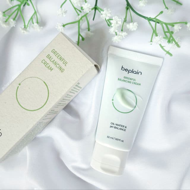 Beplain Greenful Balancing Cream review photo by Fei