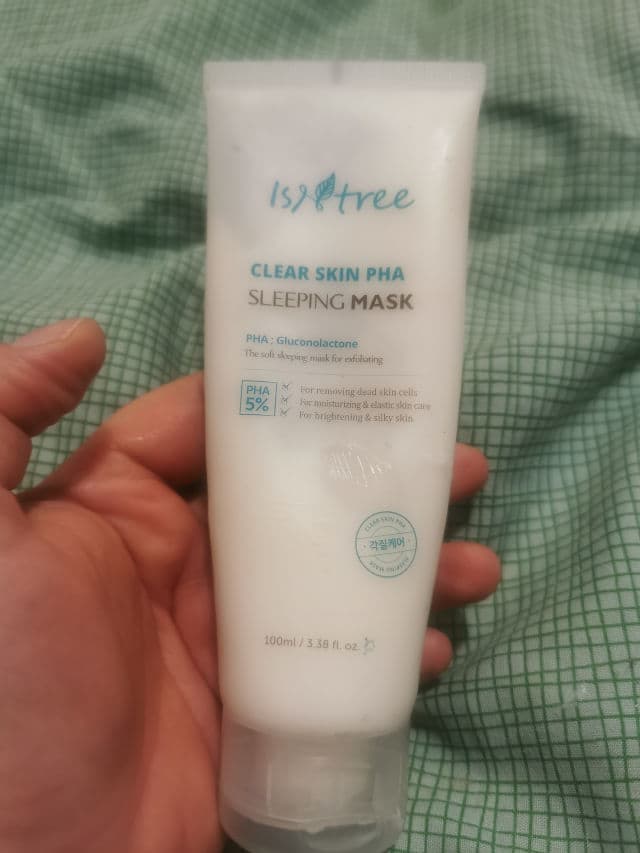 ISNTREE Clear Skin PHA Sleeping Mask review photo by FernandaMaxwell
