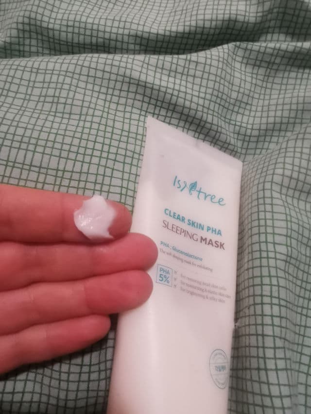 ISNTREE Clear Skin PHA Sleeping Mask review photo by FernandaMaxwell