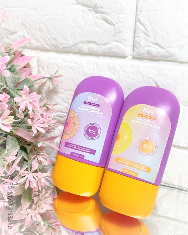Base Ultra Soothe Natural Sunscreen SPF 50 PA+++ review photo by Formyskinssake