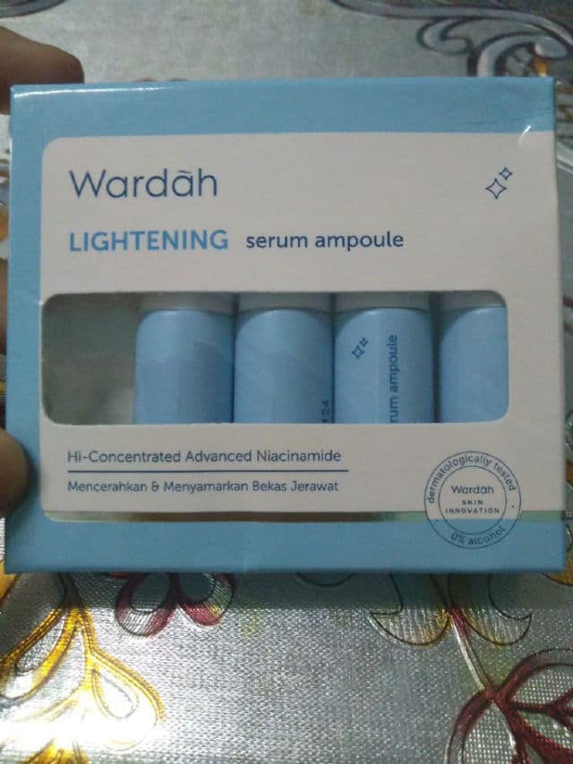Wardah Lightening Serum Ampoule review photo by FrahNjhah