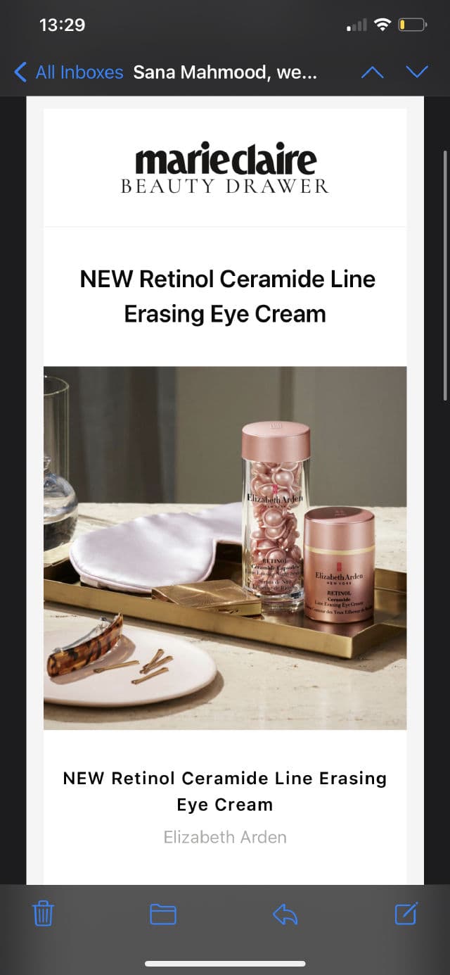 Elizabeth Arden Retinol Ceramide Line Erasing Eye Cream review photo by Freebiesukxx