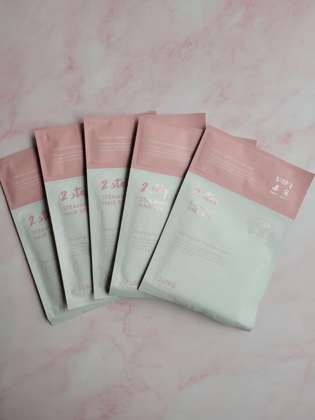 JUNG BEAUTY 2-Step Steaming Hair Spa - Step 2 (Hair Essence) review photo by Frenchiemomma80