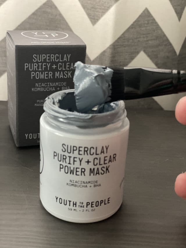 Youth To The People Superclay Purify + Clear Power Mask review photo by GlowWithGia