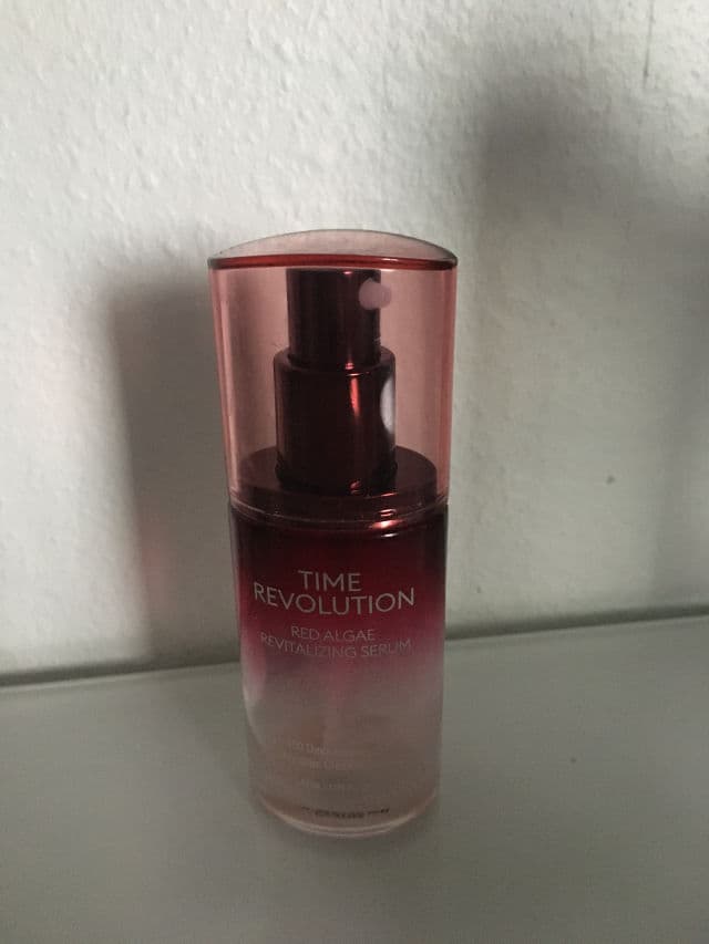 MISSHA Time Revolution Red Algae Revitalizing Serum review photo by GL23