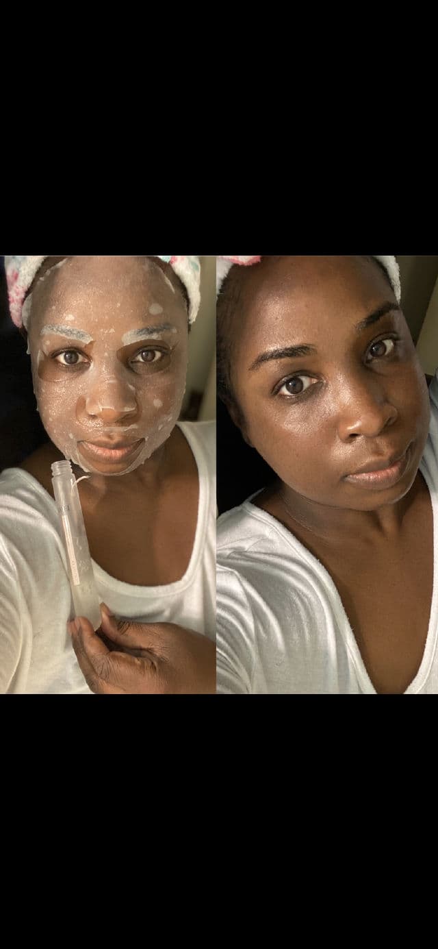 Wei Beauty Rice Sprout Express Glow Illuminating Mask review photo by Georgialion47