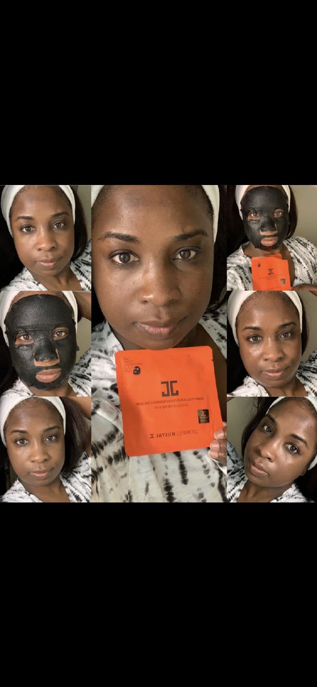 Jayjun Real Water Brightening Mask review photo by Georgialion47
