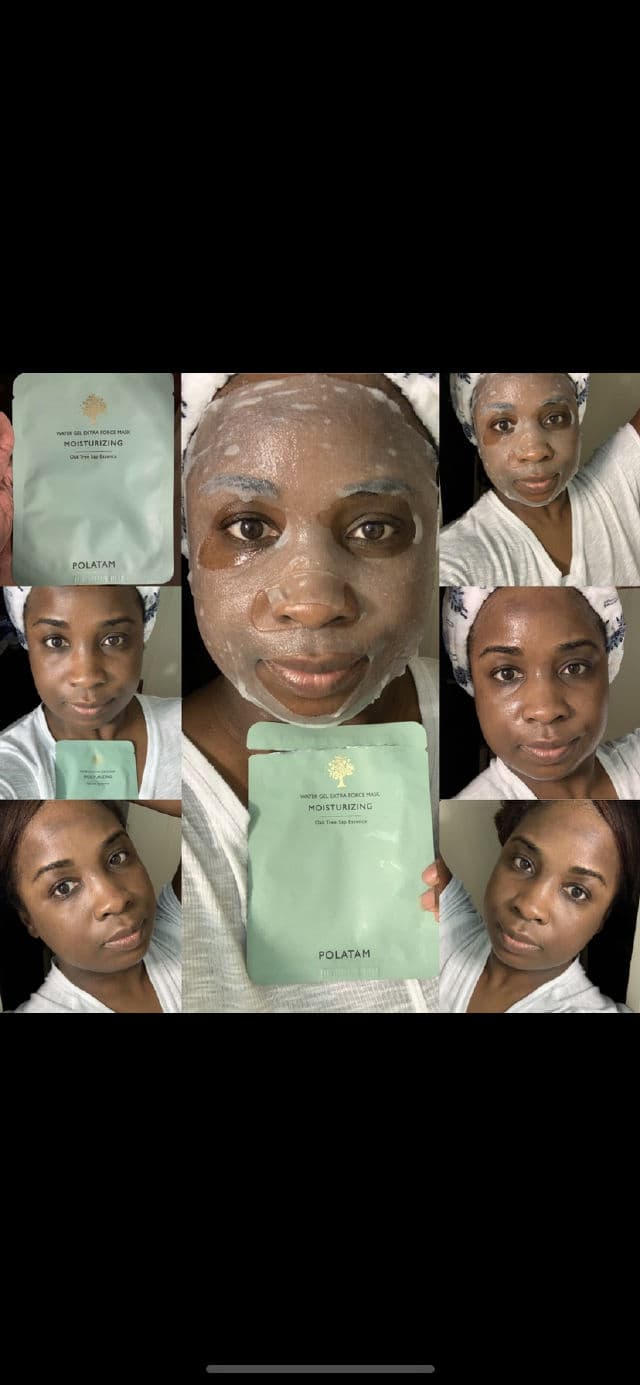 POLATAM Water Gel Extra Force Moisturizing Mask review photo by Georgialion47