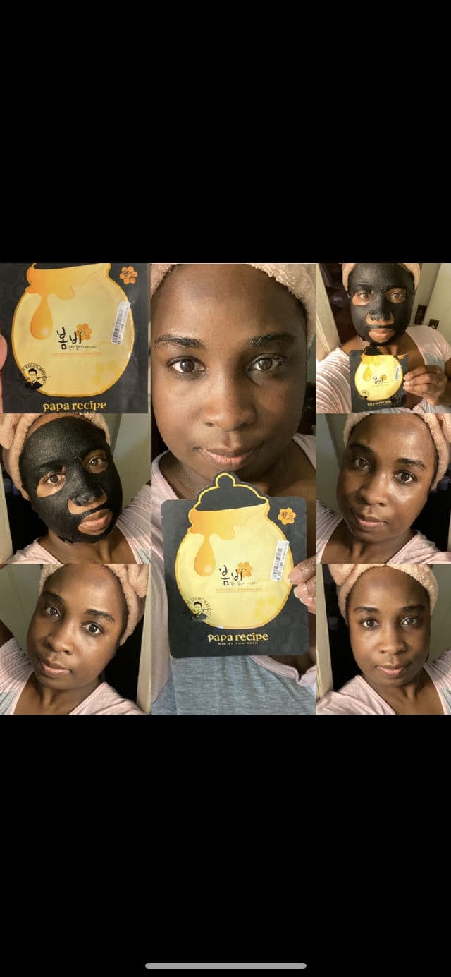 PAPA RECIPE Bombee Black Honey Mask Pack review photo by Georgialion47