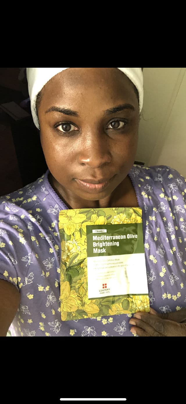 LEADERS 7 Wonders Mediterranean Olive Brightening Mask review photo by Georgialion47