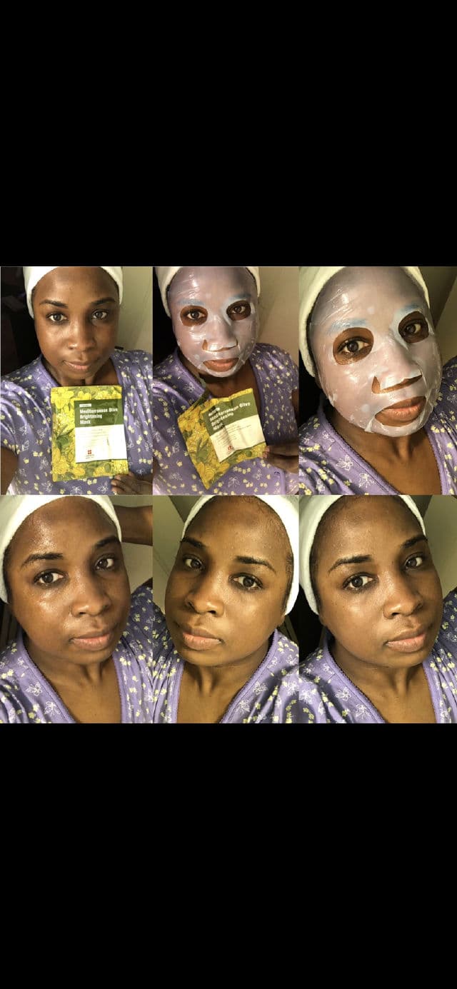 LEADERS 7 Wonders Mediterranean Olive Brightening Mask review photo by Georgialion47
