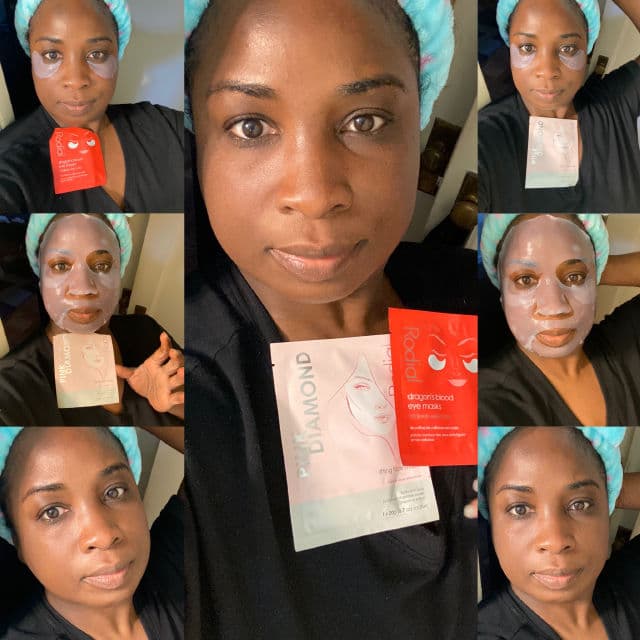Rodial Pink Diamond Lifting Face Mask review photo by Georgialion47