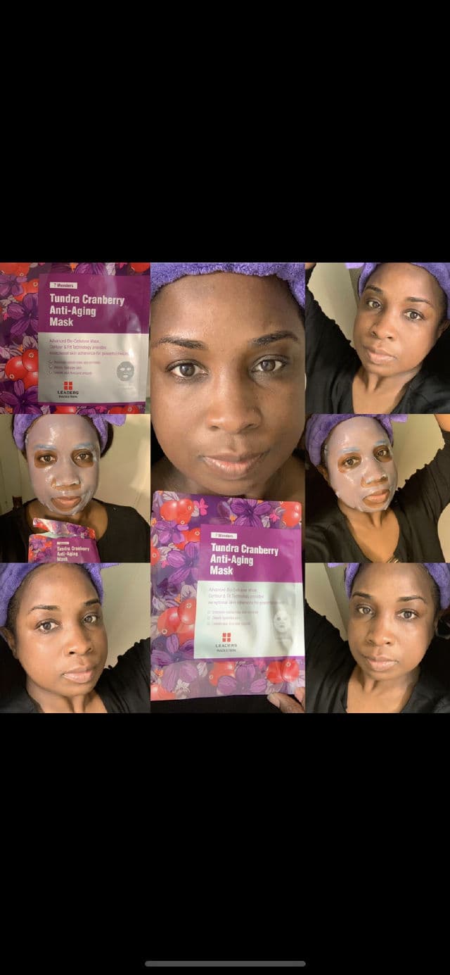LEADERS 7 Wonders Tundra Cranberry Anti-Aging Mask review photo by Georgialion47