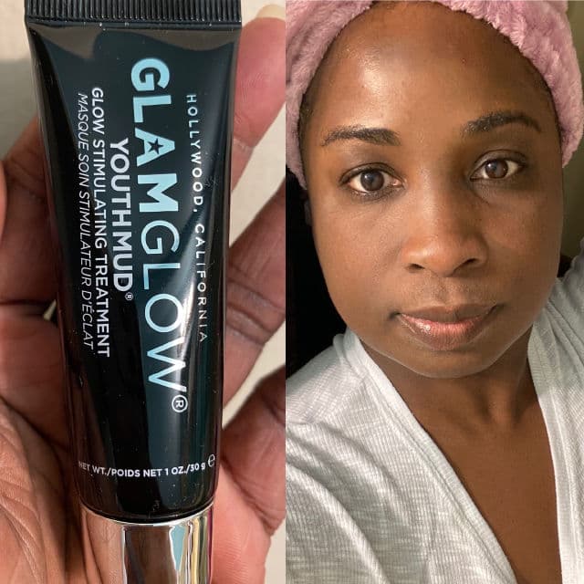 GlamGlow Youthmud® Tinglexfoliate Treatment review photo by Georgialion47