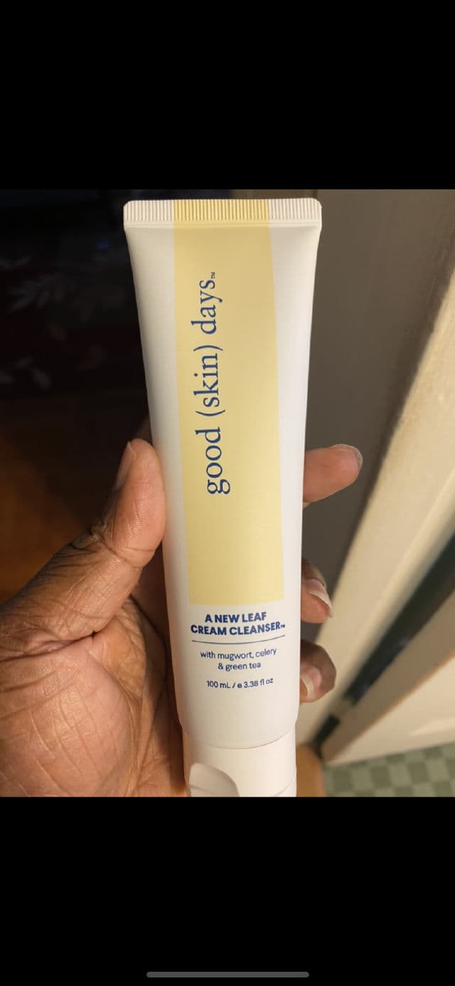 Good (Skin) Days A New Leaf Cream Cleanser review photo by Georgialion47