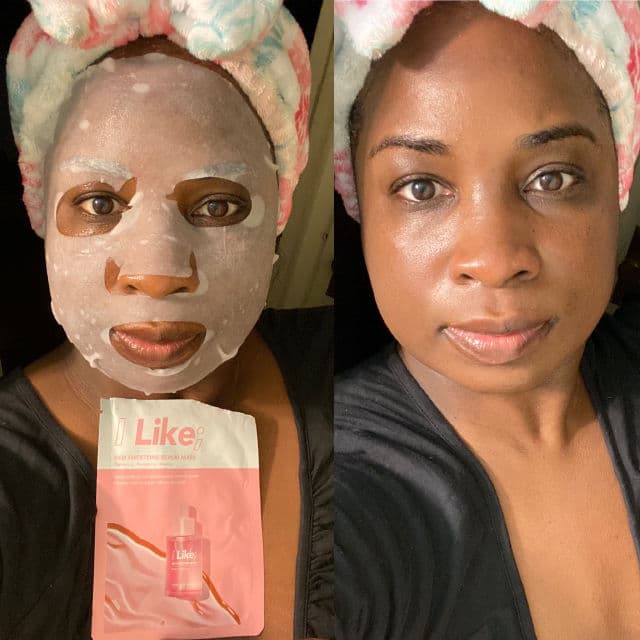 Audrey & Young I Like Red Sweetone Serum Mask review photo by Georgialion47