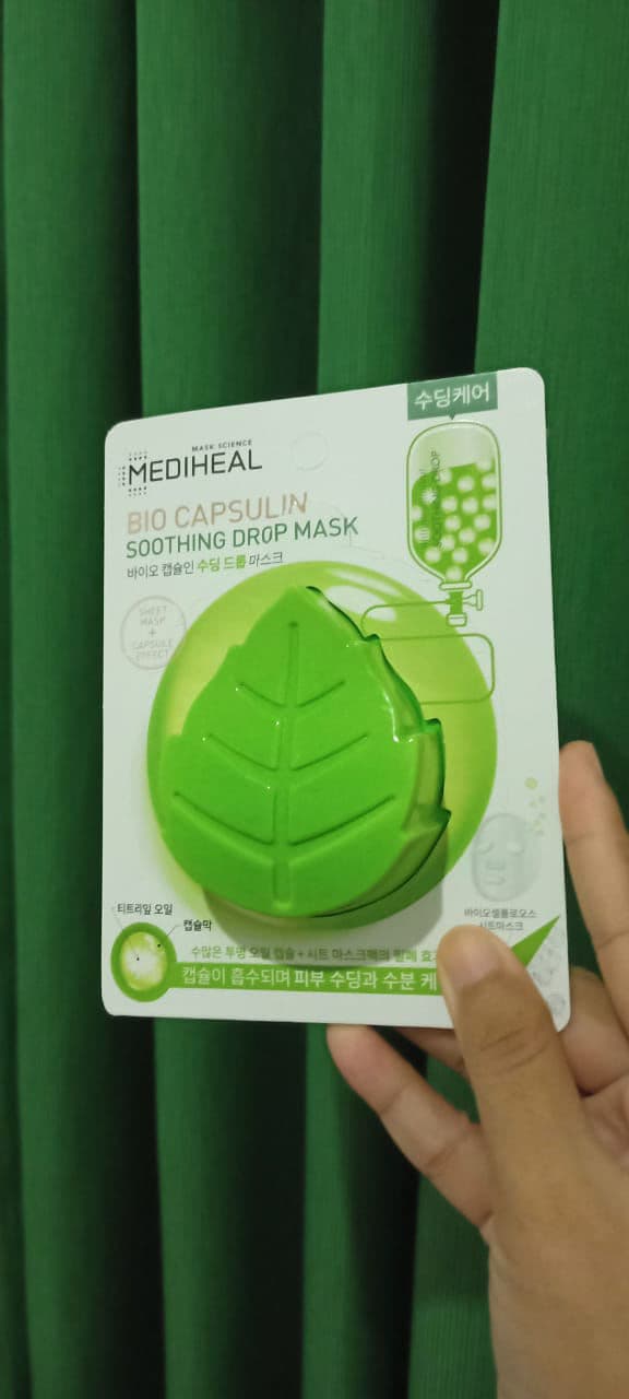 MEDIHEAL MEDIHEAL Bio Capsulin Soothing Drop Mask 13 mL review photo by Ghina