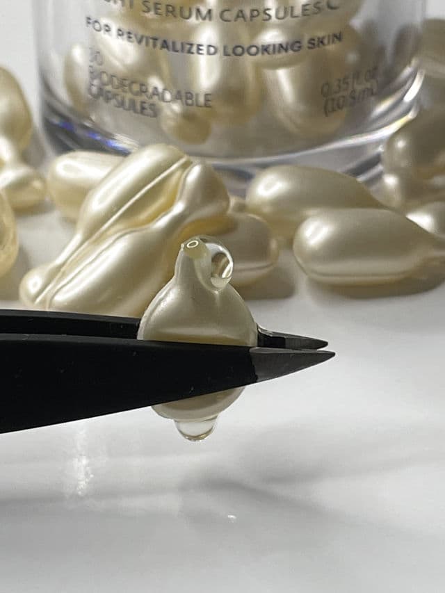 RoC Retinol Correxion Line Smoothing Night Serum Capsules review photo by GlowWithGia