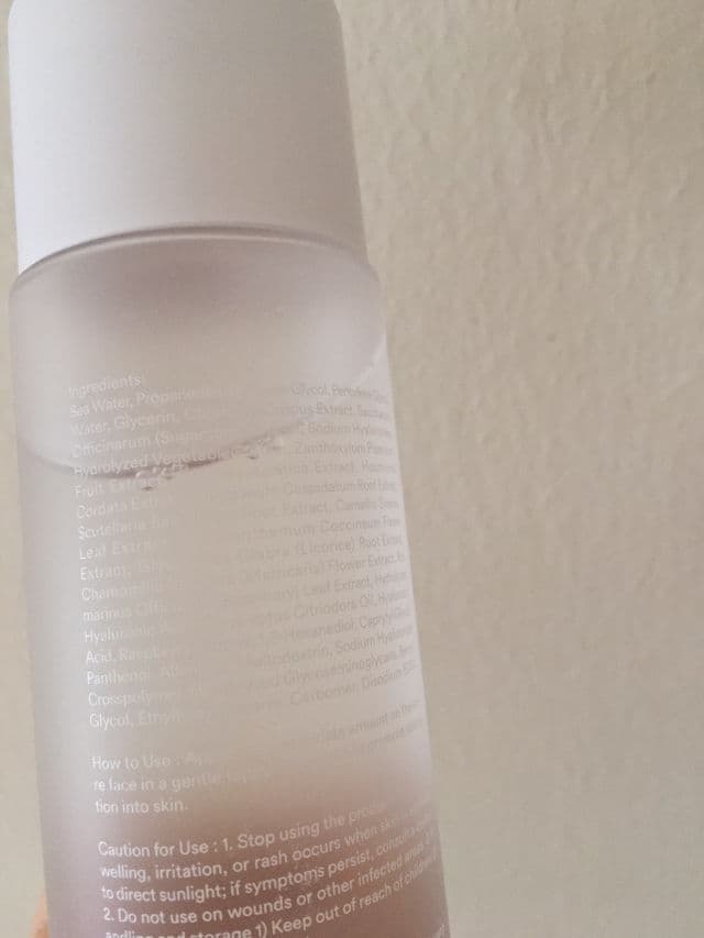 Rebalancing Toner Skin Booster product review