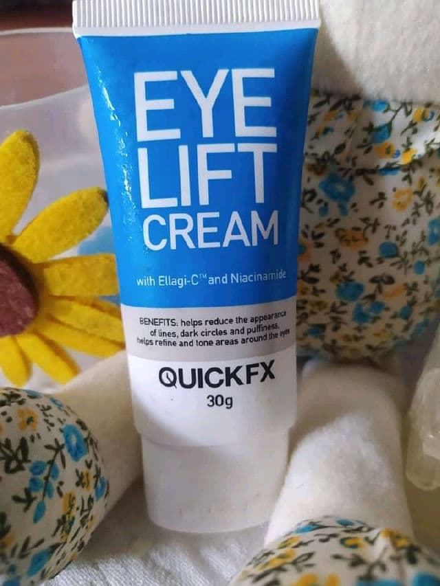QUICK FX EyeLift Cream review photo by Glowwithme