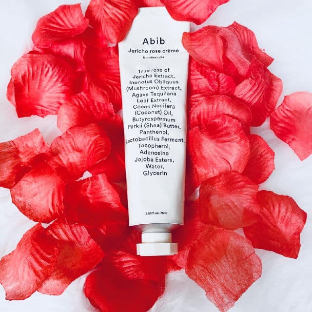 Abib Jericho Rose Crème Nutrition review photo by GlowyGail