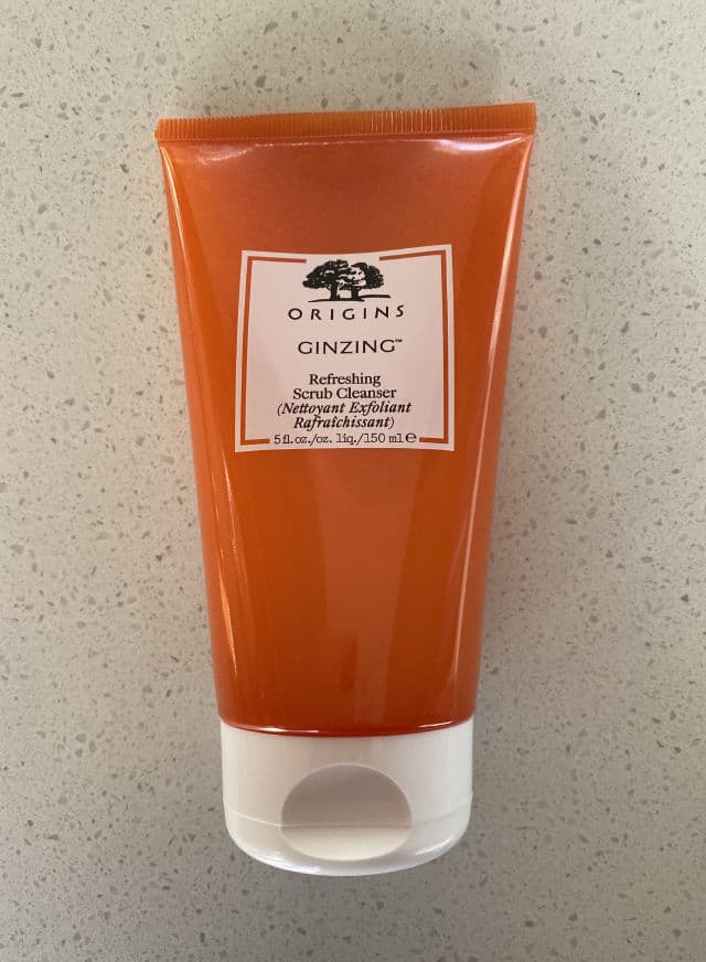 Origins GinZing Refreshing Scrub Cleanser review photo by Goldieluxe