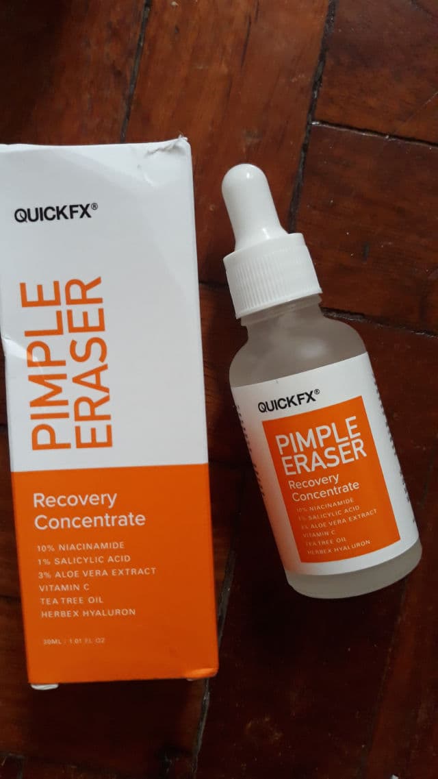 QUICK FX Pimple Eraser Recovery Concentrate review photo by Gray17