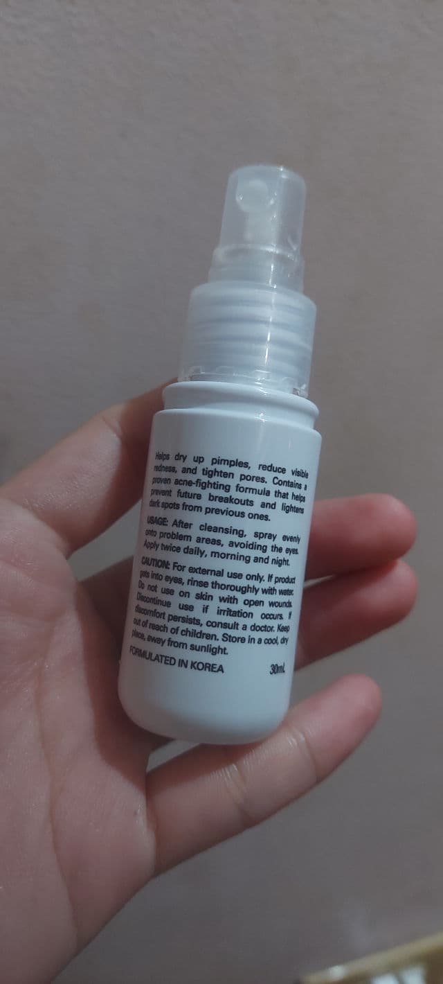 QUICK FX Pimple Eraser Toner review photo by Gray17