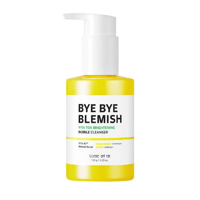 Some By Mi Bye Bye Blemish Vita Tox Brightening Bubble Cleanser review photo by HananAdzman