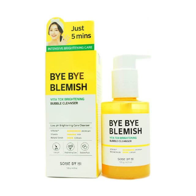 Some By Mi Bye Bye Blemish Vita Tox Brightening Bubble Cleanser review photo by HananAdzman