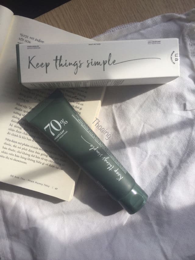ANUA Heartleaf 70% Mud Cream Mask review photo by Vivianie