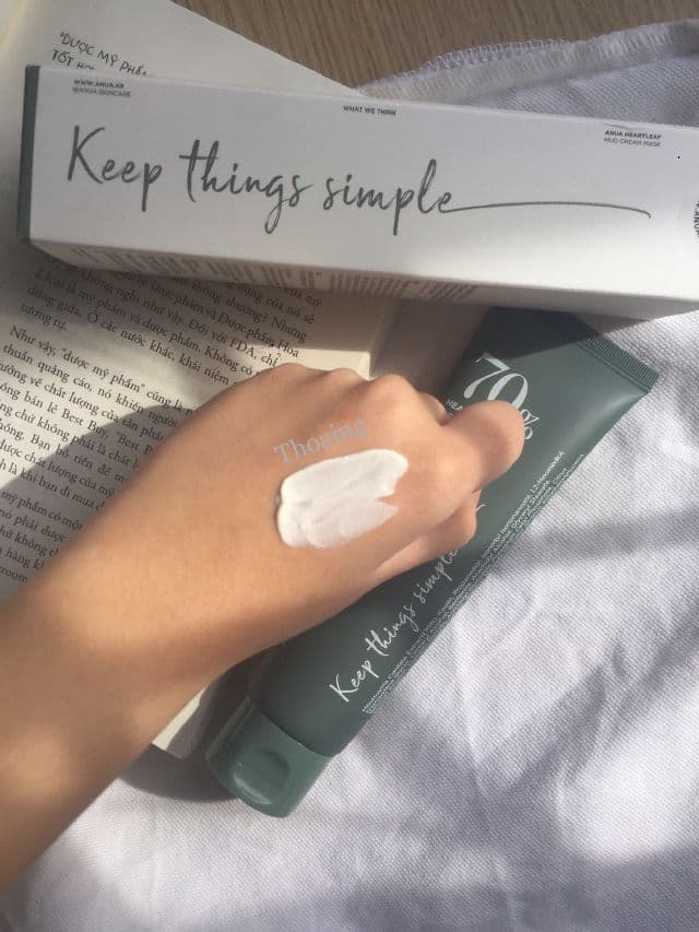 ANUA Heartleaf 70% Mud Cream Mask review photo by Vivianie
