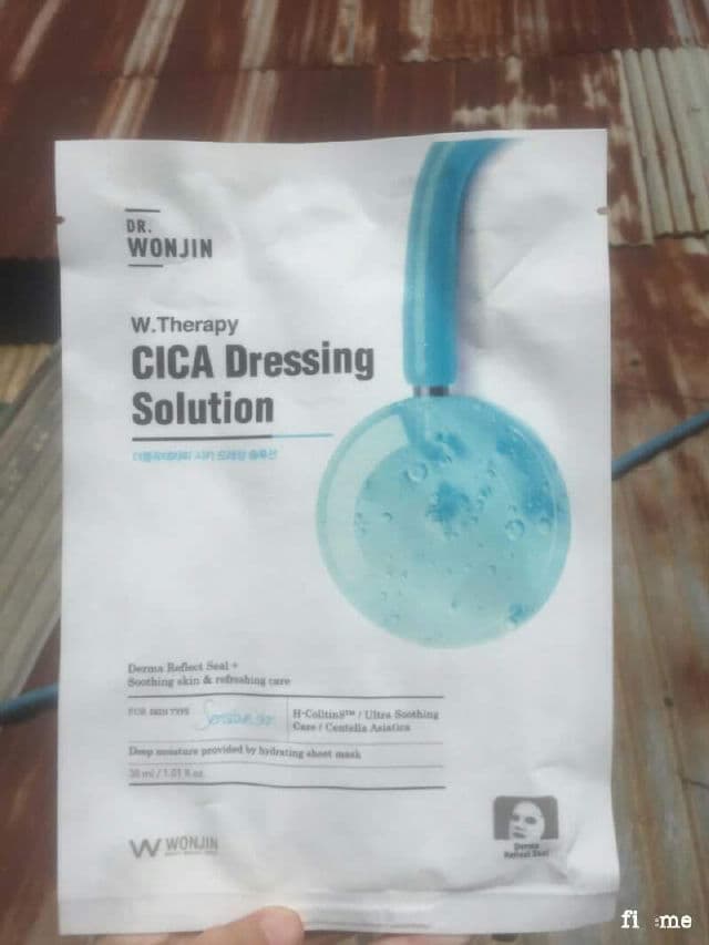 Wonjin Effect Cica Dressing Solution Mask review photo by Vivianie