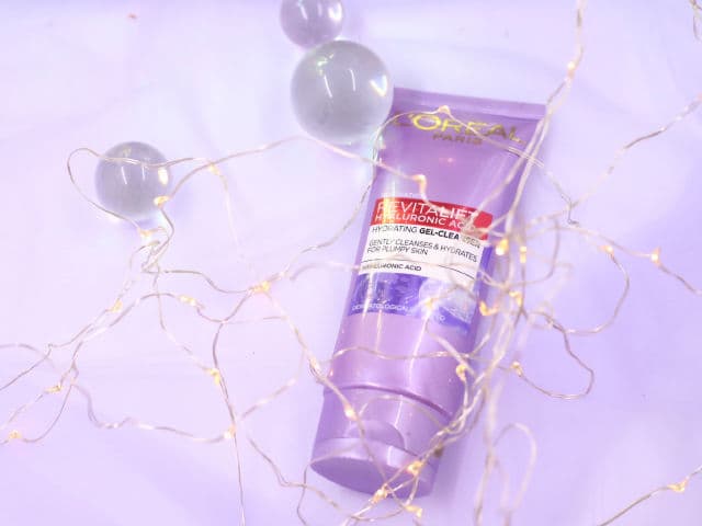 L'Oreal Paris Revitalif Hyaluronic Acid Hydrating Gel Cleanser review photo by glowediaries