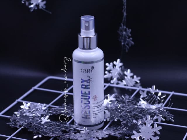 Studio Tropik Rescue RX - Antibacterial Face Mist review photo by glowediaries