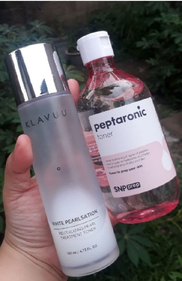 Klavuu White Pearlsation Revitalizing Pearl Treatment Toner review photo by glowediaries