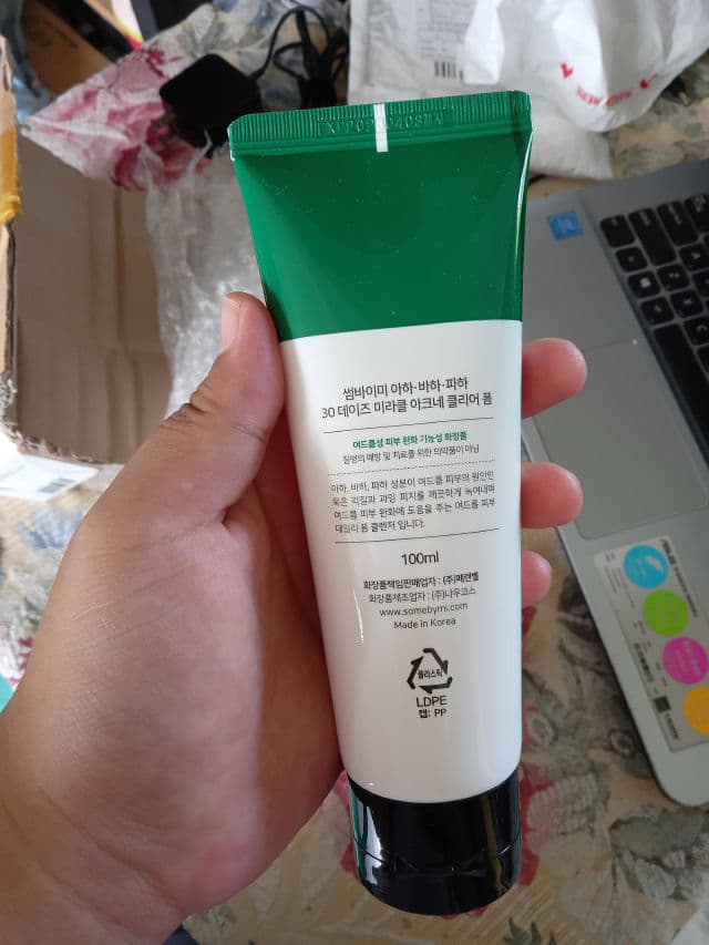 Some By Mi AHA BHA PHA 30 Days Miracle Acne Clear Foam review photo by HannahDansle