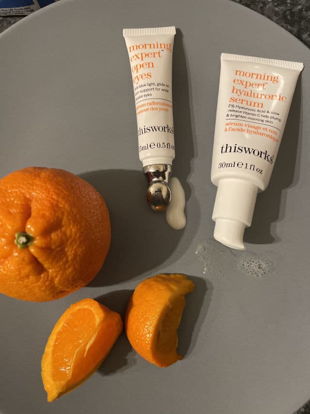 This Works morning expert™ hyaluronic serum review photo by Hebskin