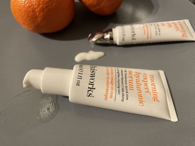 This Works morning expert™ hyaluronic serum review photo by Hebskin
