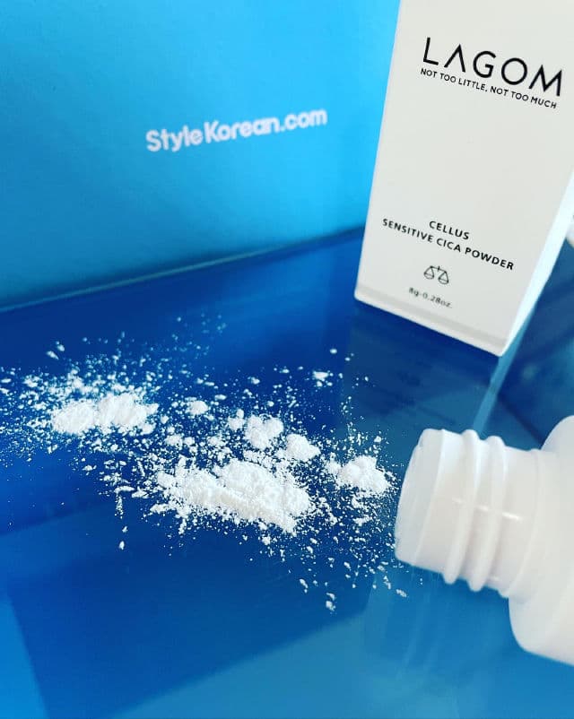 Lagom Cellus Sensitive Cica Powder review photo by HeidiD