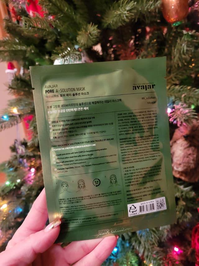 Avajar A-Solution Mask Pore review photo by HelgaAv