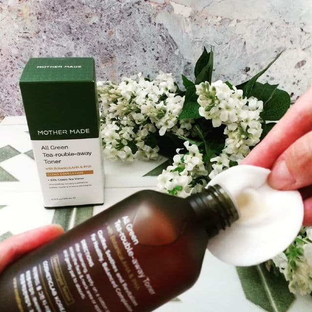Mother Made All Green Tea-rouble-away Toner with Botanical AHA & PHA review photo by Hendrika01
