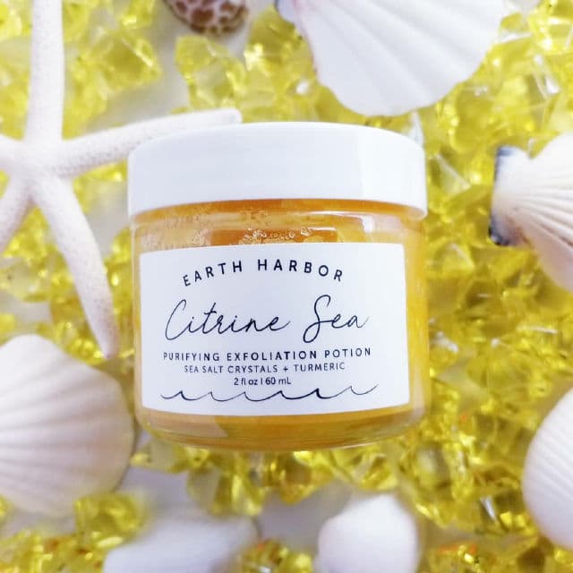 Earth Harbor Naturals Citrine Sea Purifying Exfoliation Potion review photo by Hendrika01